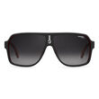 Carrera CARRERA 1001/S Black Red Square Sunglasses