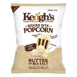 Keoghs Butter and Sea Salt Popcorn 90g