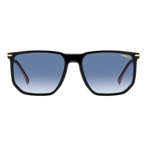Carrera CARRERA 329/S Black Rectangular Geometrical Sunglasses