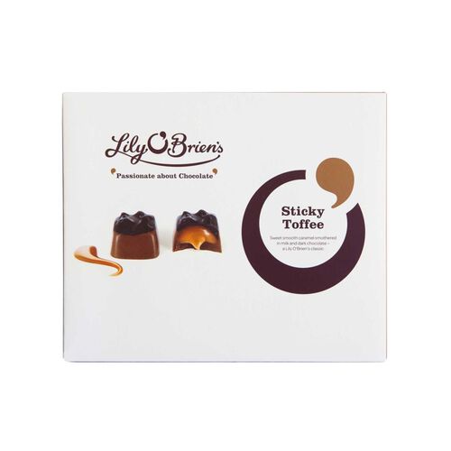 Lily O Briens Sticky Toffee Collection, 10 chocolates, 145g