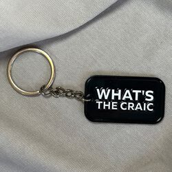 Irish Memories What's The Craic Keyring