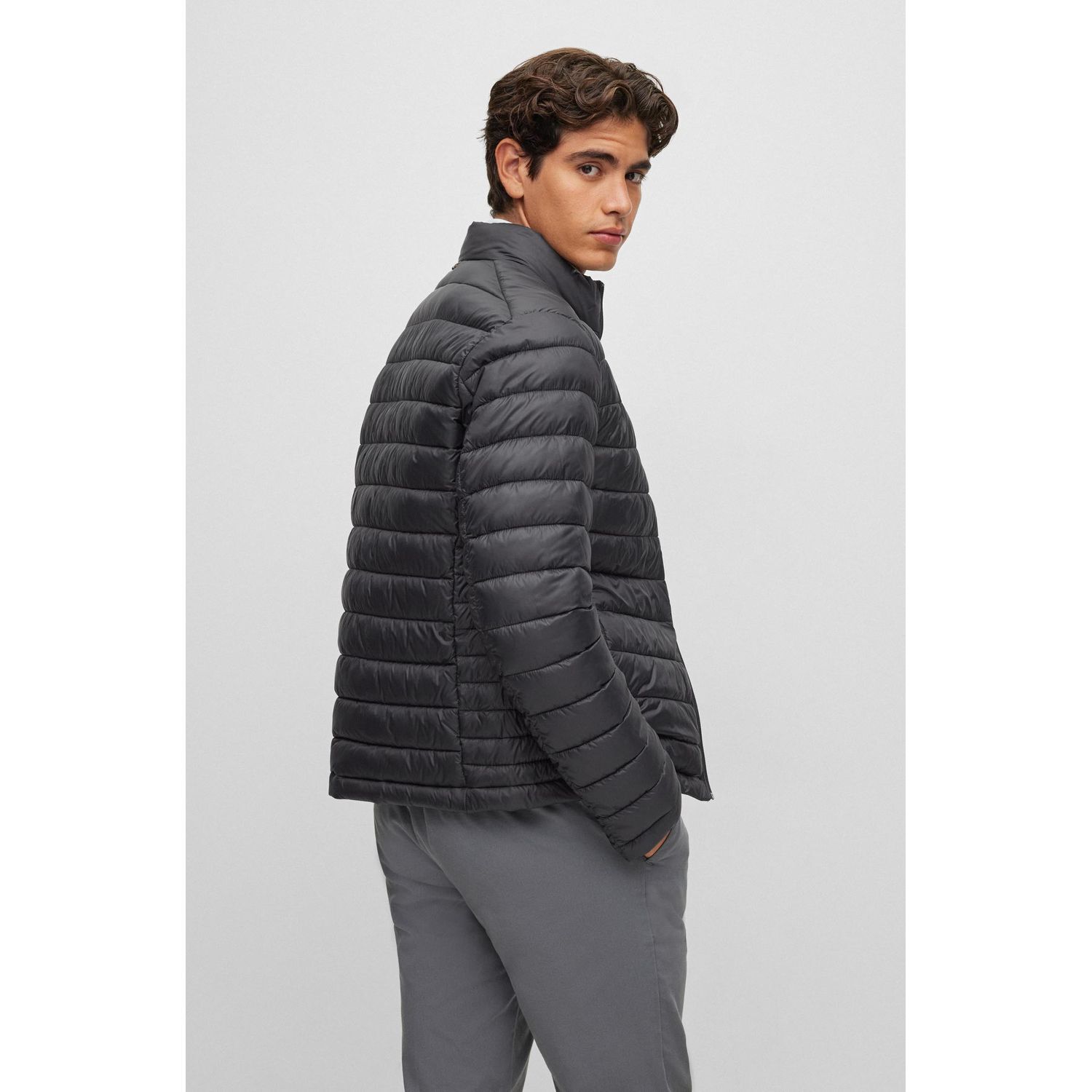 OHOTORO Dublin Coat ▪︎ charcoal gray Mens Outerwear Jacket Black Calanos | Airport Duty Free Shopping