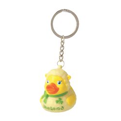 Irish Memories Sheep White Duck Keyring