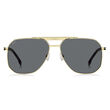 Boss BOSS 1743/S Gold Black Square Sunglasses