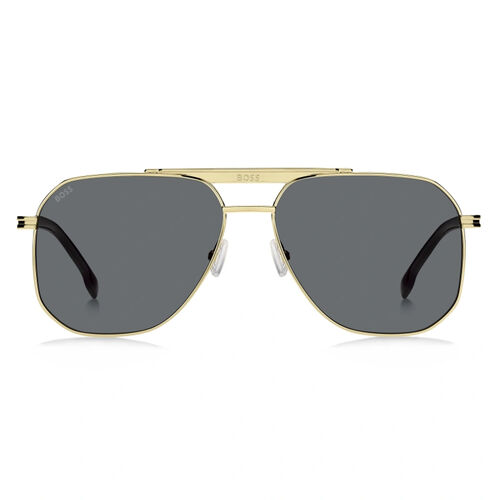 Boss BOSS 1743/S Gold Black Square Sunglasses