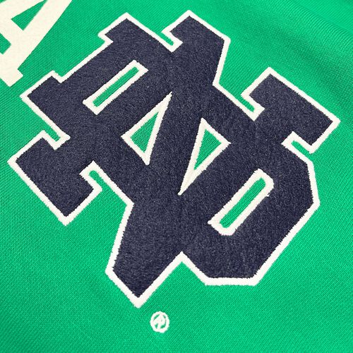 Notre Dame Ireland Navy Sleeve Hoodie S