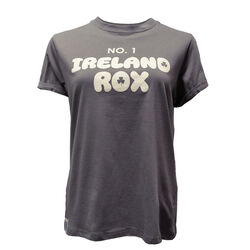 Traditional Craft Adults No. 1 Ireland Rox T-Shirt – Charcoal Grey XS