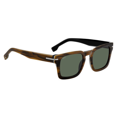 Boss BOSS 1625/S Brown Black Rectangular Sunglasses