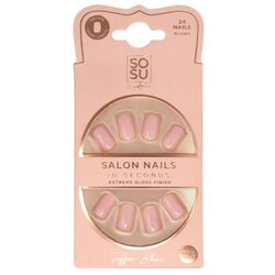 SOSU Cosmetics Toffee Bliss Short Square Nails
