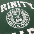 Trinity Bottle Green & White Trinity College Crest Sweatshirt  M