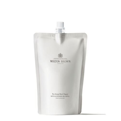 Molton  Brown Re-charge Black Pepper Bath & Shower Gel Refill 400ml