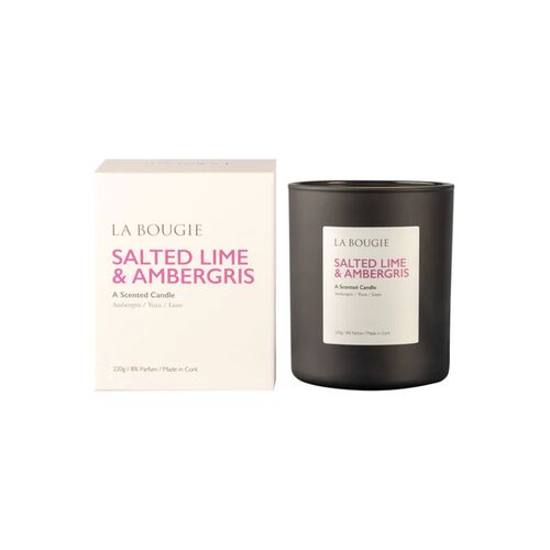 La Bougie Salted Lime & Ambergris Candle 220g