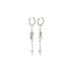  Niya Recycled Freshwater Pearl Earrings Silver