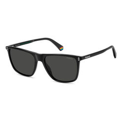 Polaroid PLD 6232/S Black Rectangular Sunglasses