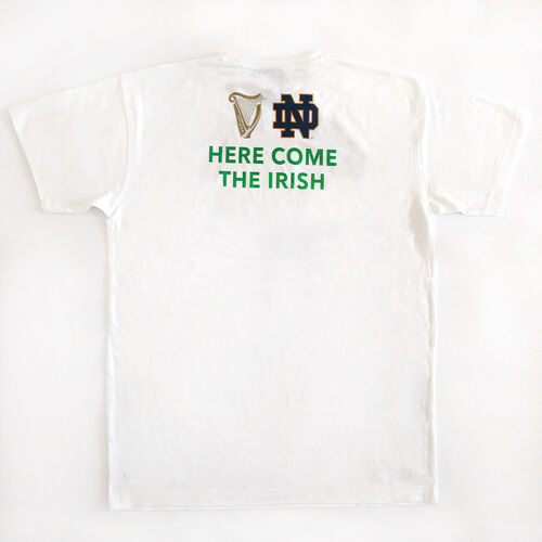 Guinness White Guinness Toucan Stripe Mens T-Shirt XL