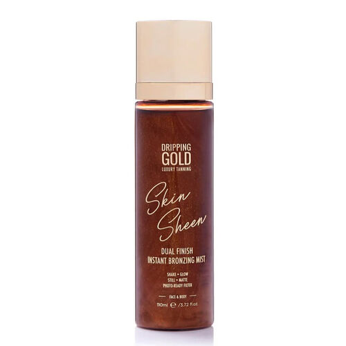 SOSU Cosmetics Dripping Gold Skin Sheen Dual Finish Instant Bronzing Mist
