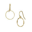 Loinnir Jewellery Tumulus Drop Earrings Gold Plated