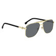 Boss BOSS 1743/S Gold Black Square Sunglasses