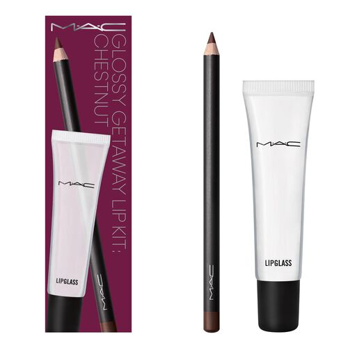 MAC Glossy Getaway Lip Kit Chestnut