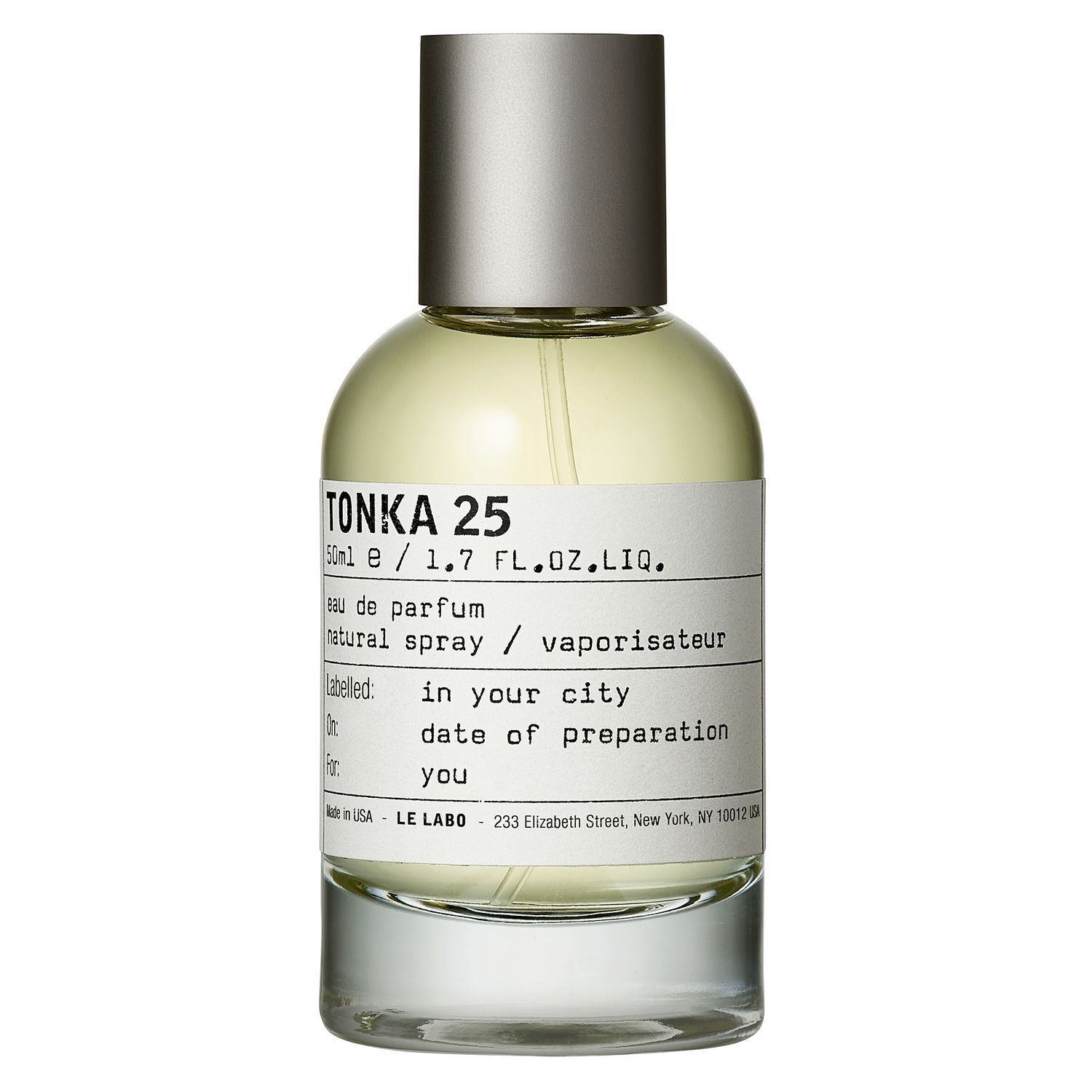 LE LABO TONKA 25 オードパルファム 50ml Le Labo Tonka 25 Eau de Parfum Natural Spray | Nordstrom