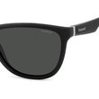 Polaroid PLD 2133/S Black Grey Rectangular Sunglasses