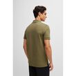 Boss Pallas Regular-fit polo shirt in cotton Light Green