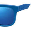 Polaroid PLD 8020/S Blue Rectangular Sunglasses