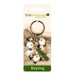 Irish Memories Sheep Charm Keyring