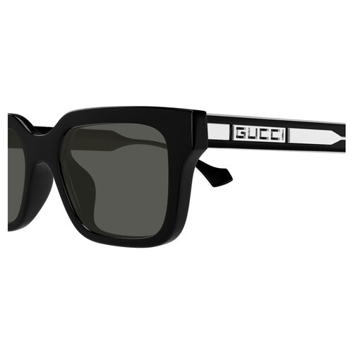Gucci GG1732SK-001 Rectangular Sunglasses