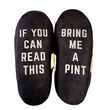 Guinness If You Can Read This Slippers M