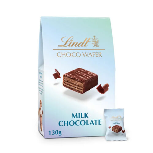 Lindt Wafer Milk Bag 130g