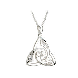 Irish Memories Pendant Twist Trinity Box