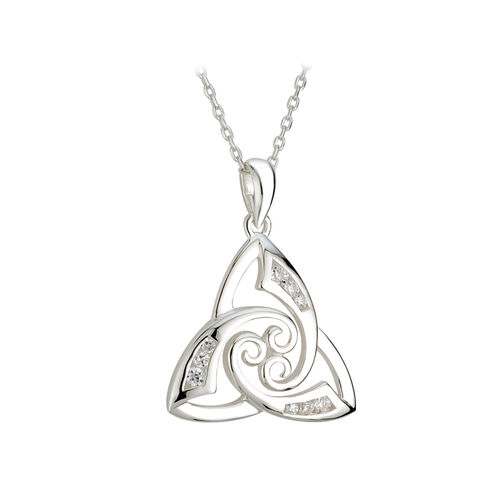 Irish Memories Pendant Twist Trinity Box