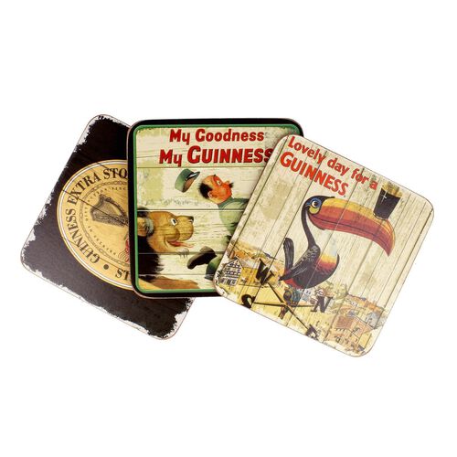 Guinness Nostalgic Coasters 6 Pack