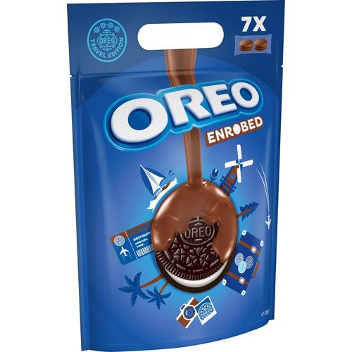 Oreo Oreo cookies enrobed in milk chocolate 287g