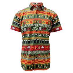 Traditional Craft Adults Islander Edit Green Shirt XS