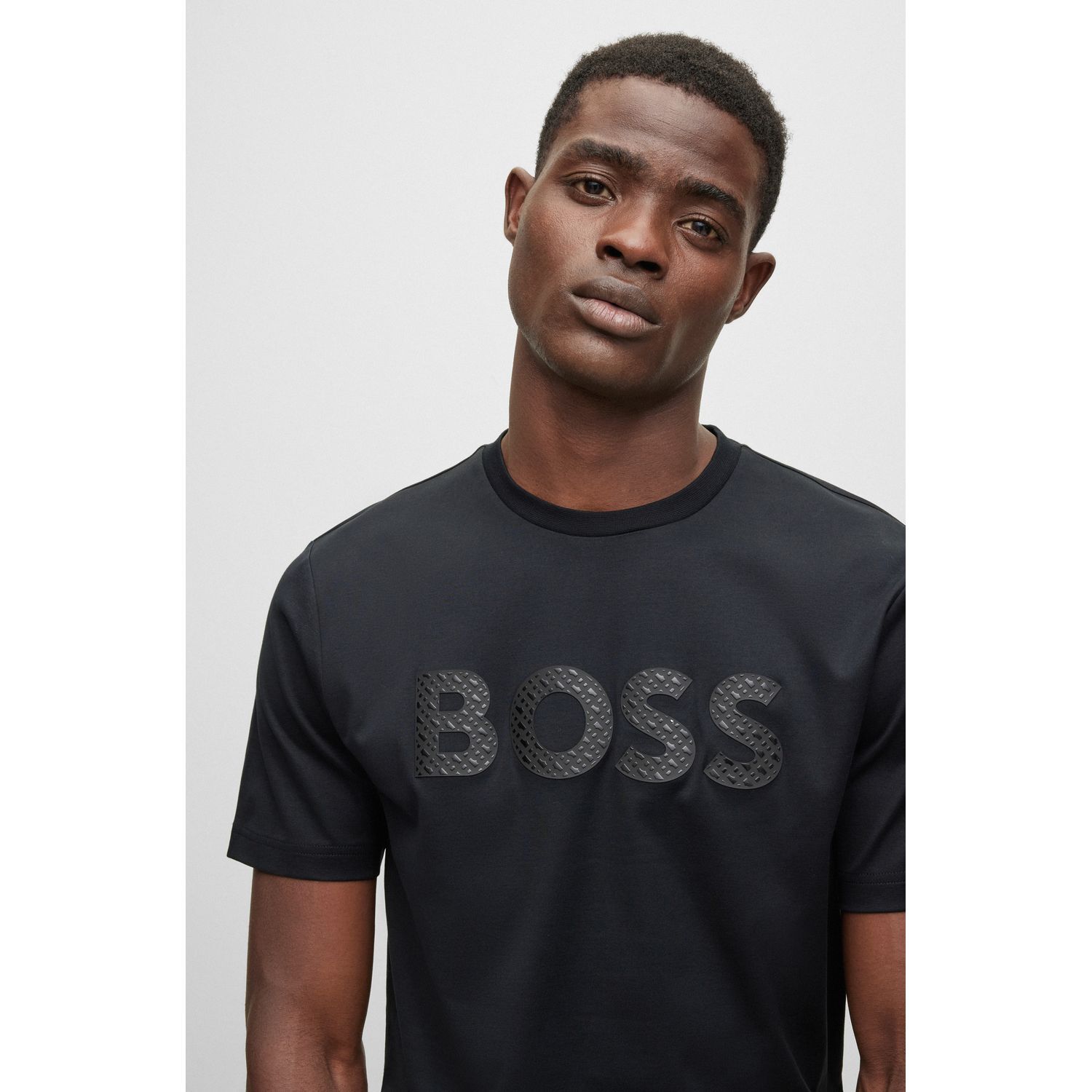 Boss black t shirt top