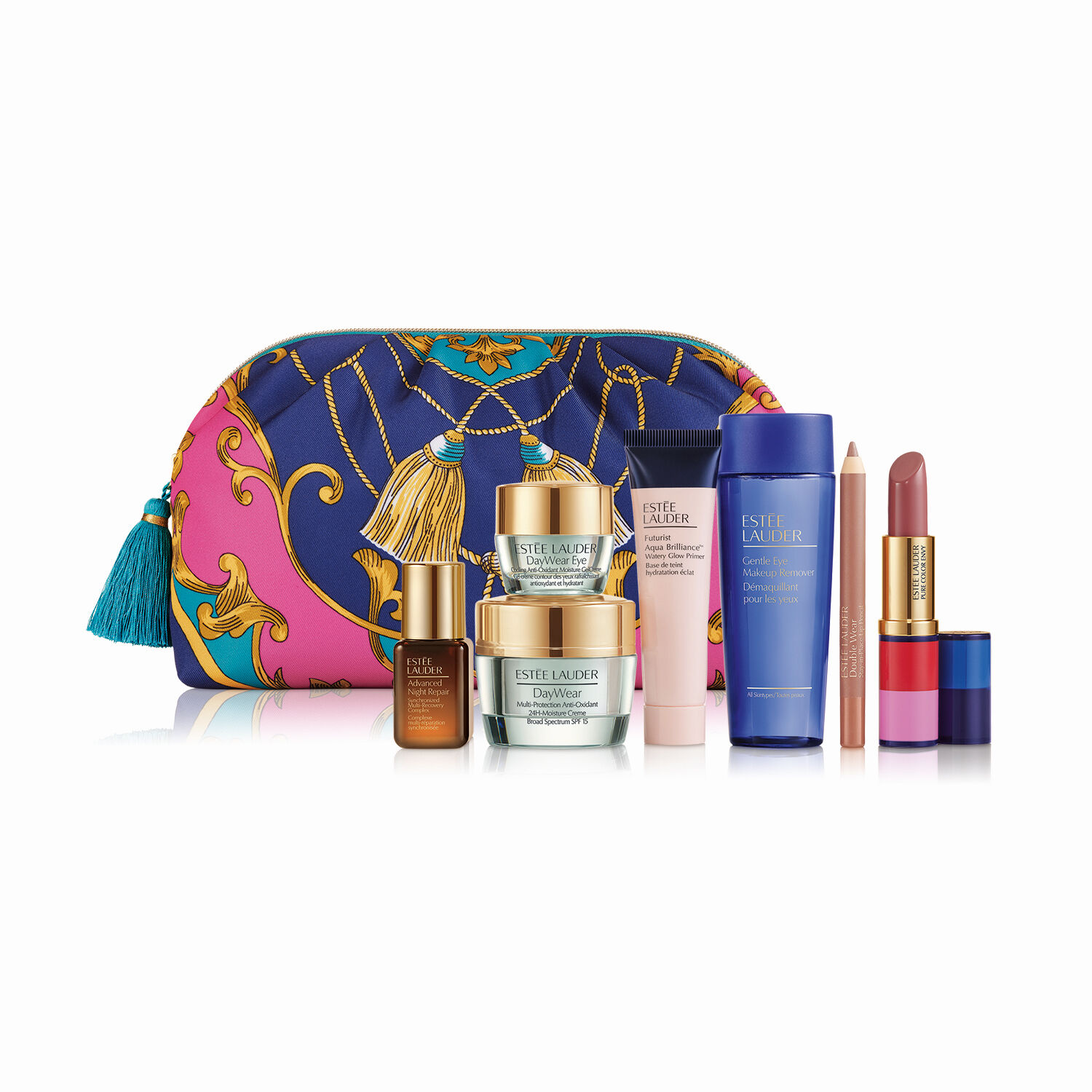 Free Deluxe Pouch with a purchase of 2 Estee Lauder products Worth 137 Airport Duty Free Shopping