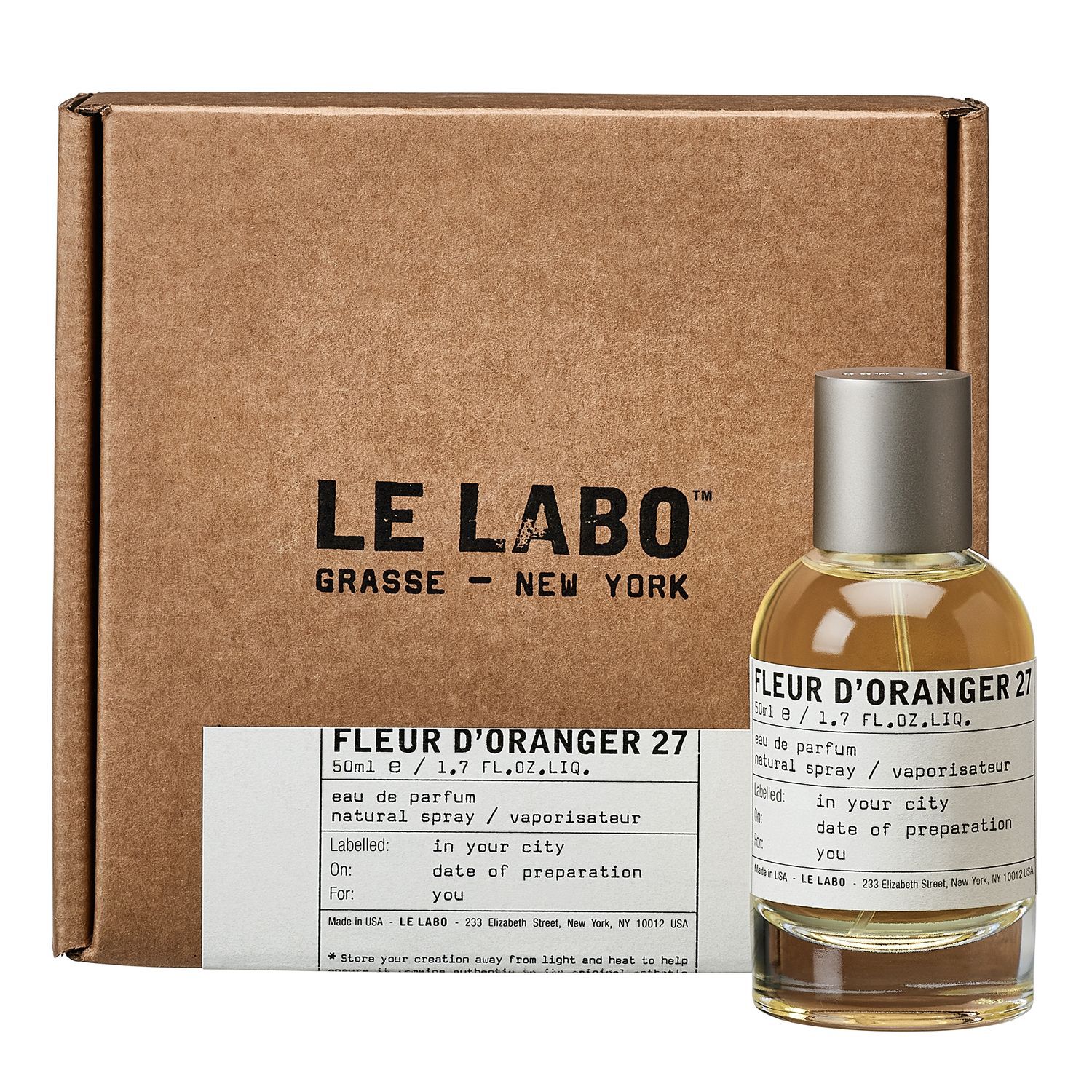 Fleur D Oranger 27 Eau De Parfum 50ml | Airport Duty Free Shopping