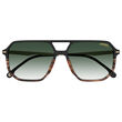 Carrera CARRERA 324/S Black Square Double Bridge Sunglasses