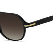 Boss BOSS 1507/S Black Rectangular Sunglasses