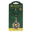 Irish Memories Spinning Leprechaun & Fiddle Keyring