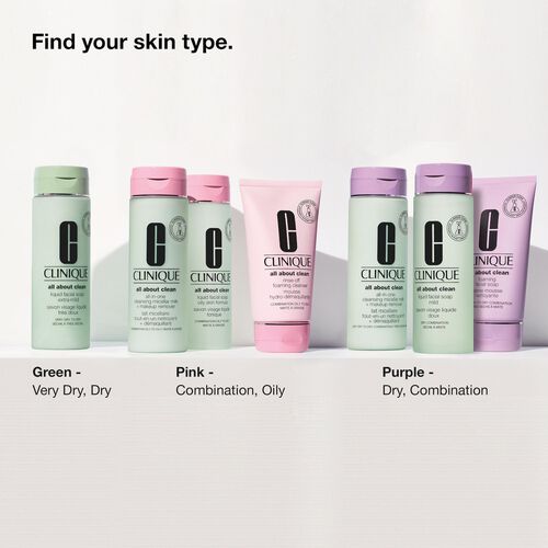 Clinique All About Clean Liquid Facial Soap Mild Mini 30ml