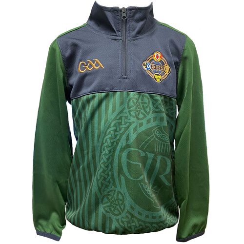 GAA Green Performance 1/4 Zip Kids Top 6-12 Months 