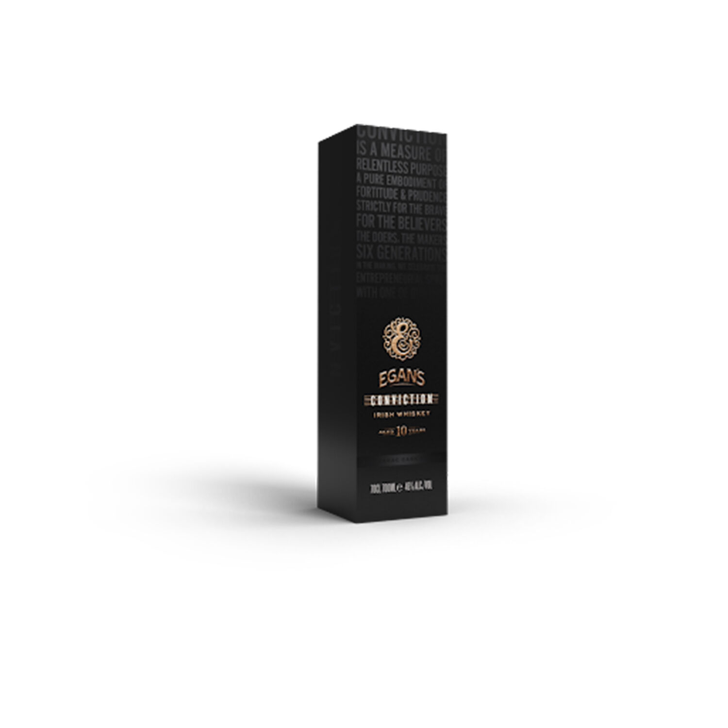 Egan's Conviction 10 Year Old Blend Irish Whiskey 70cl | Airport