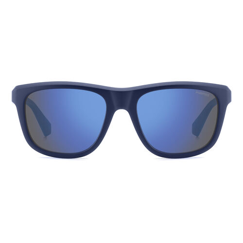 Polaroid PLD 2163/S Blue Rectangular Sunglasses