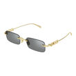 Gucci GG1808S-003 Rectangular Sunglasses