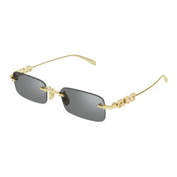 Gucci GG1808S-003 Rectangular Sunglasses