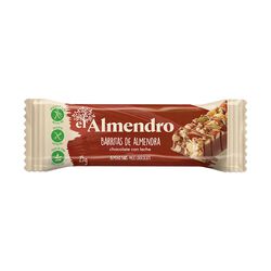  El Almendro Nuts bar with milk chocolate(4x25g)100g
