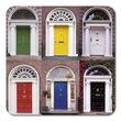 Picture Press Doors of Dublin Coasters